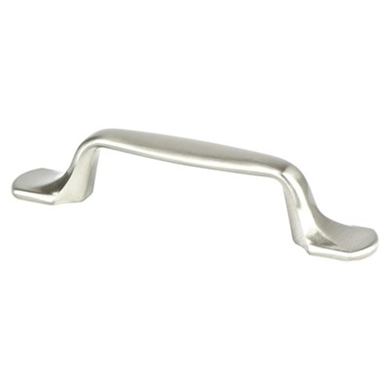 4.31' Traditional Flat Pull in Brushed Nickel from Village Collection