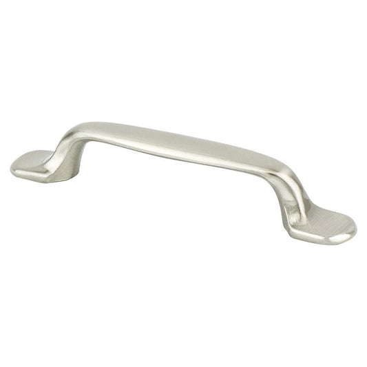 5.19" Traditional Flat Pull in Brushed Nickel from Village Collection