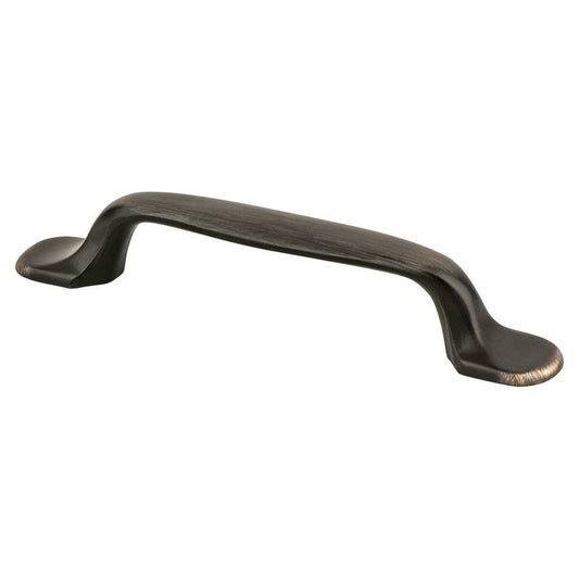 5.19" Traditional Flat Pull in Verona Bronze from Village Collection