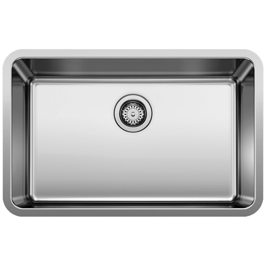 Formera 28" Single-Basin Undermount Kitchen Sink in Stainless Steel (28" x 18" x 9")