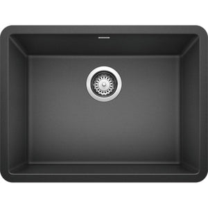 Precis 24' Granite Single Basin Kitchen Sink in Anthracite