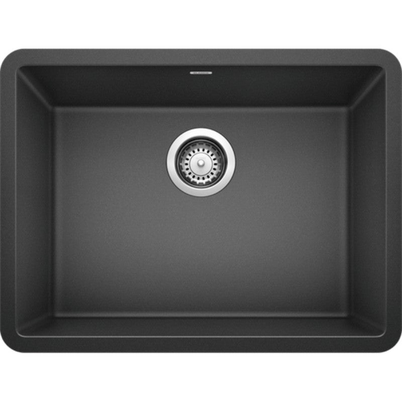 Precis 24' Granite Single Basin Kitchen Sink in Anthracite