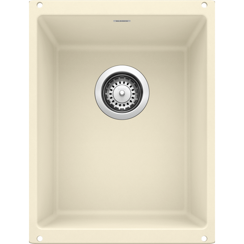Precis 13.75' Granite Single-Basin Undermount Kitchen Sink in Biscuit (13.75' x 18' x 7.5')