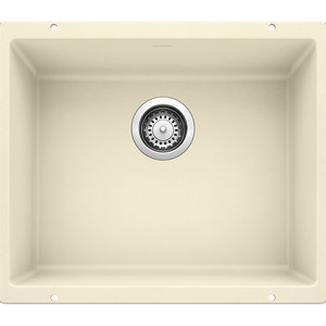 Precis 20.75' Granite Single-Basin Undermount Kitchen Sink in Biscuit (20.75' x 18' x 7.5')