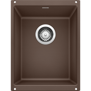 Precis 13.75' Granite Single-Basin Undermount Kitchen Sink in Cafe Brown (13.75' x 18' x 7.5')