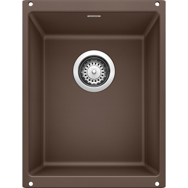 Precis 13.75' Granite Single-Basin Undermount Kitchen Sink in Cafe Brown (13.75' x 18' x 7.5')