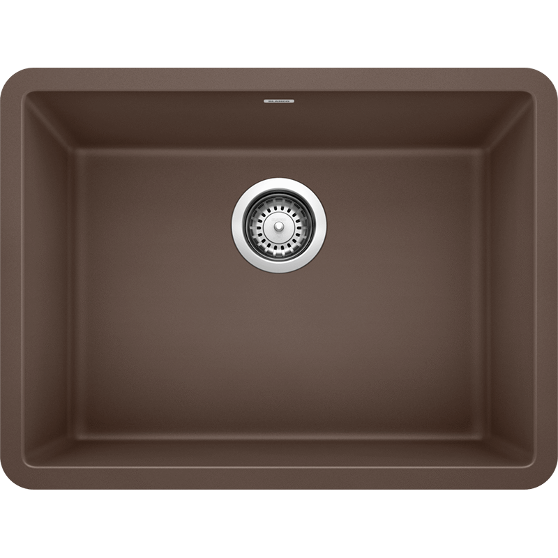 Precis 23.5' Granite Single-Basin Undermount Kitchen Sink in Cafe Brown (23.5' x 17.75' x 8.75')