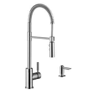 32' 18G 40/60 Kitchen Sink and Industrial Faucet