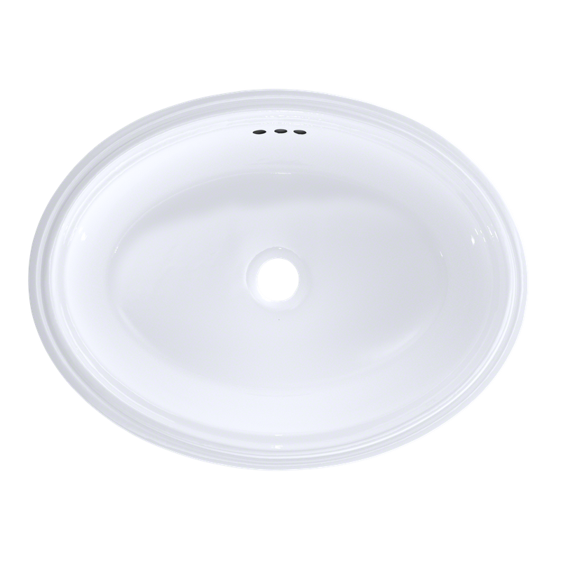 14.88' Vitreous China Undermount Bathroom Sink in Cotton White from Dartmouth Collection