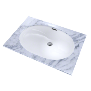 15.75' Vitreous China Undermount Bathroom Sink in Cotton White