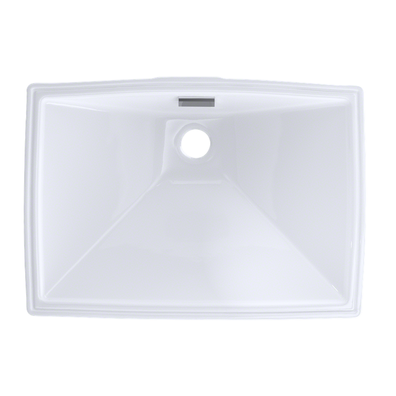 16' Vitreous China Undermount Bathroom Sink in Cotton White from Lloyd Collection