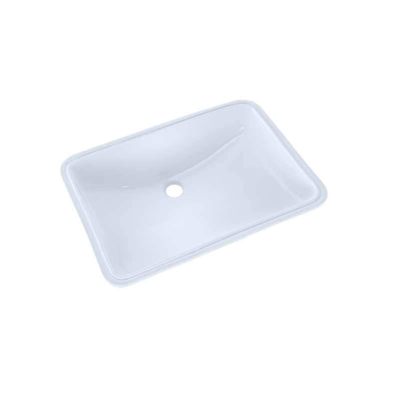 16.38' Vitreous China Undermount Bathroom Sink in Cotton White