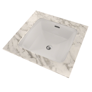 17' Vitreous China Undermount Bathroom Sink in Colonial White from Connelly Collection