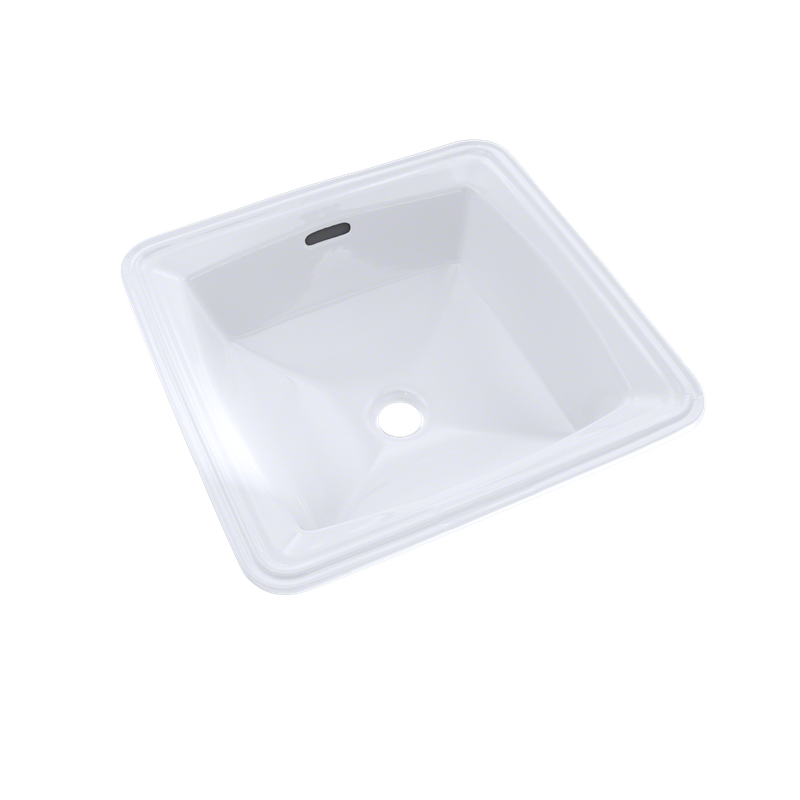 17' Vitreous China Undermount Bathroom Sink in Cotton White from Connelly Collection