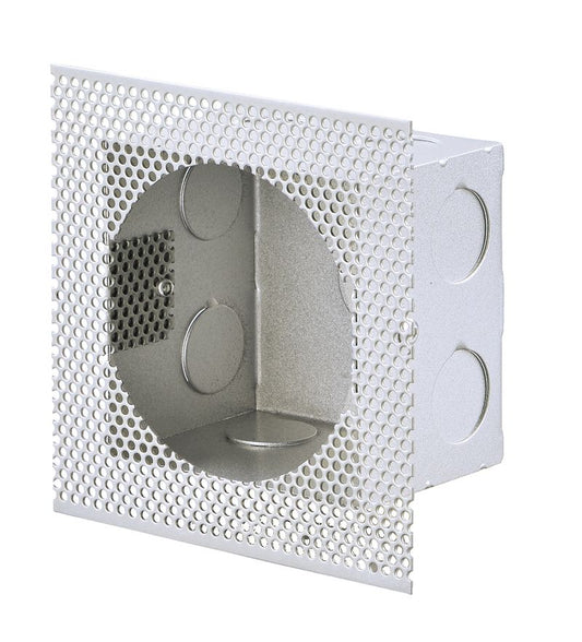 Alumilux Pathway 4" x 4" Rough In Box Wall Light Accessory in Satin Aluminum
