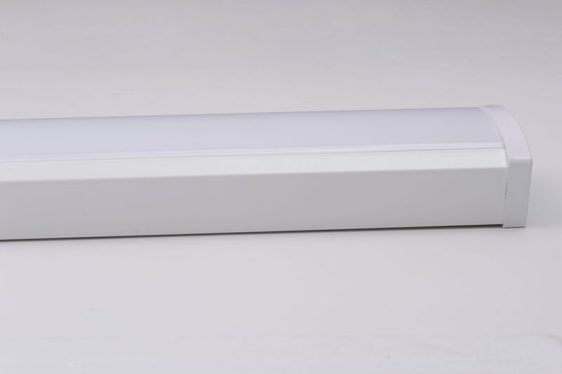 Ceiling Wrap 4' 1 Light Flush Mount in White - 4000 Color Temperature