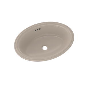 16.25' Vitreous China Undermount Bathroom Sink in Bone from Dartmouth Collection