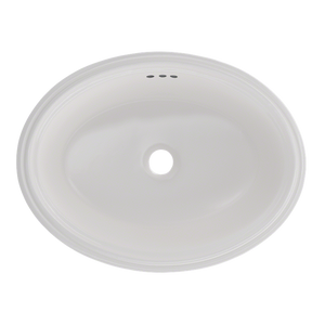 14.88' Vitreous China Undermount Bathroom Sink in Colonial White from Dartmouth Collection