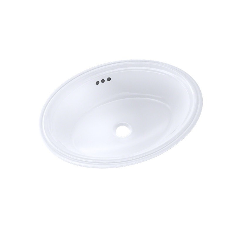 16.25' Vitreous China Undermount Bathroom Sink in Cotton White from Dartmouth Collection