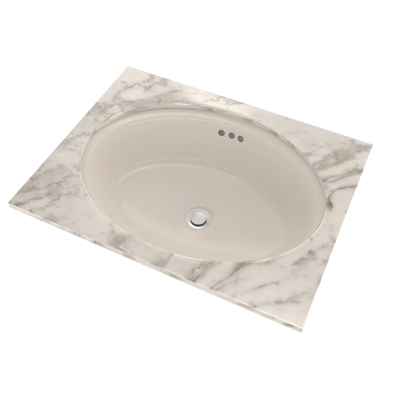 14.88' Vitreous China Undermount Bathroom Sink in Sedona Beige from Dartmouth Collection