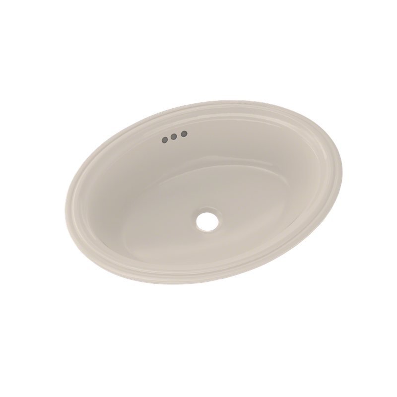 16.25' Vitreous China Undermount Bathroom Sink in Sedona Beige from Dartmouth Collection