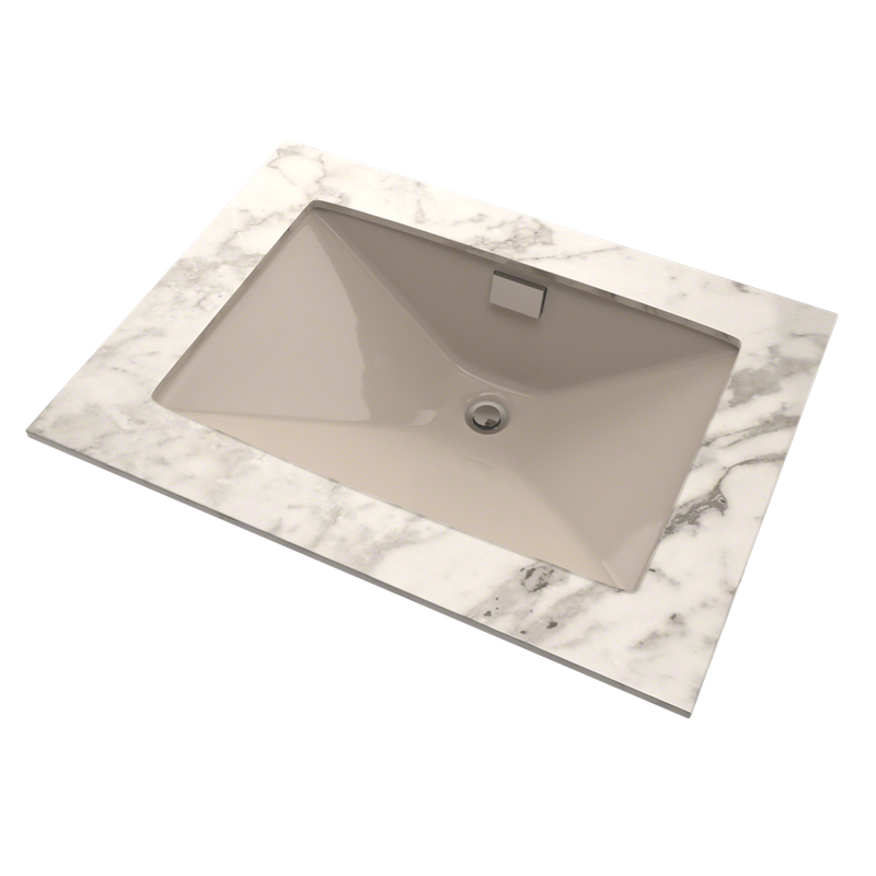 16' Vitreous China Undermount Bathroom Sink in Bone from Lloyd Collection