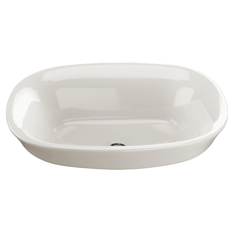 15.16' Vitreous China Vessel Bathroom Sink in Colonial White from Maris Collection