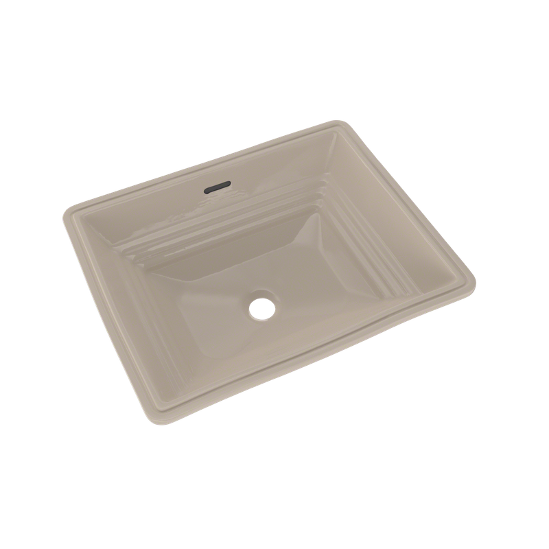 16.5' Vitreous China Undermount Bathroom Sink in Bone from Promenade Collection