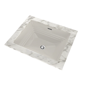 16.5' Vitreous China Undermount Bathroom Sink in Colonial White from Promenade Collection