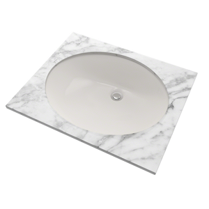 16.19' Vitreous China Undermount Bathroom Sink in Colonial White from Rendezvous Collection