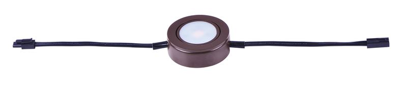 CounterMax MX-LD-AC 2.75' Utility Item Under Cabinet Disc in Anodized Bronze