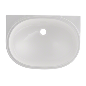 15.75' Vitreous China Undermount Bathroom Sink in Colonial White