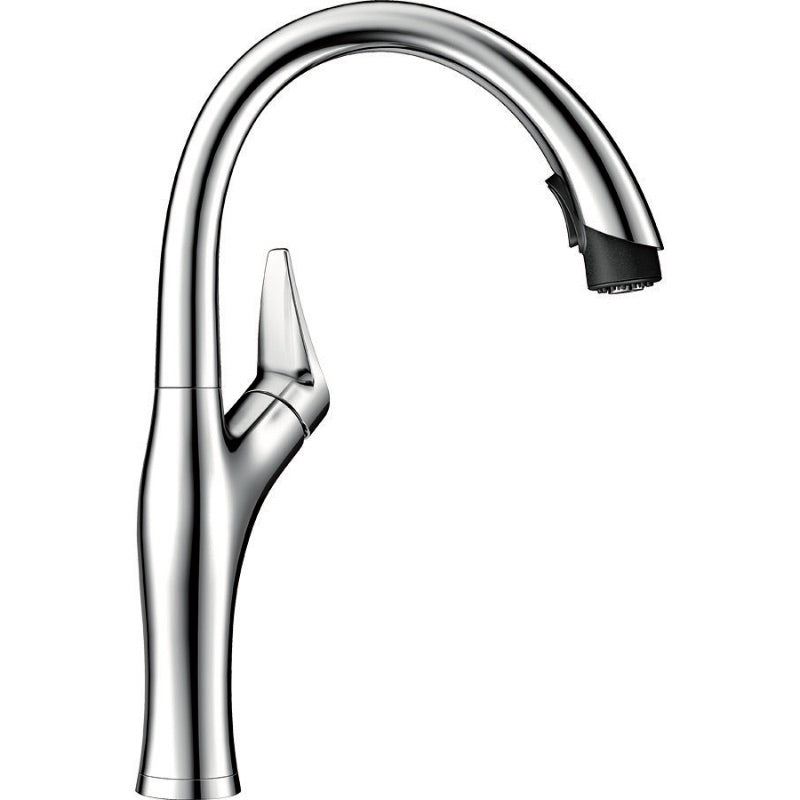 Artona Single-Handle Pull-Down Kitchen Faucet in Polished Chrome - 1.5 gpm