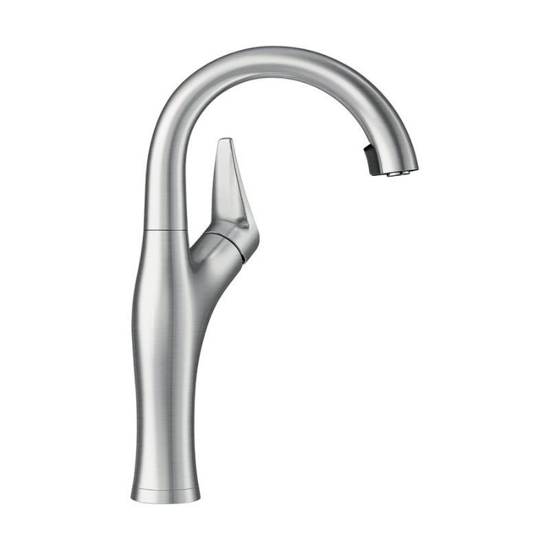 Artona Single-Handle Pull-Down Bar Faucet Kitchen Faucet in Stainless