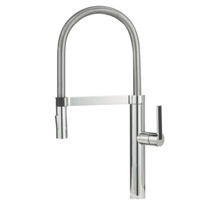 Culina Single-Handle Pull-Down Kitchen Faucet in Polished Chrome - 21.5' Height