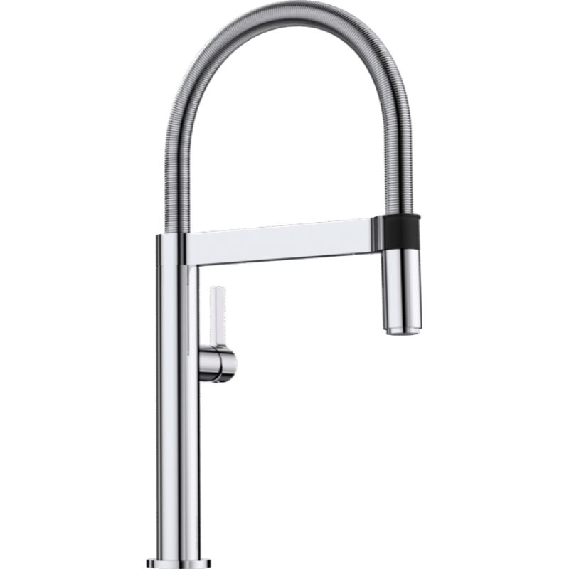 Culina Pull-Down Kitchen Faucet in Polished Chrome - 17.13' Height