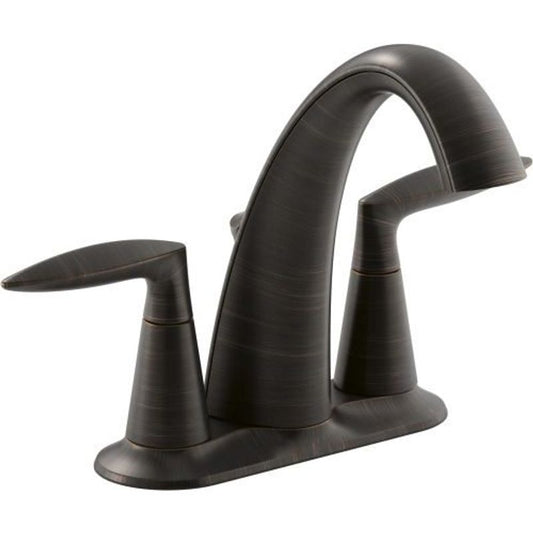 Alteo K-45100-4 Centerset Two-Handle Bathroom Faucet in Oil Rubbed Bronze