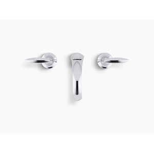 Alteo Two-Handle Widespread Bathroom Faucet in Vibrant Brushed Nickel