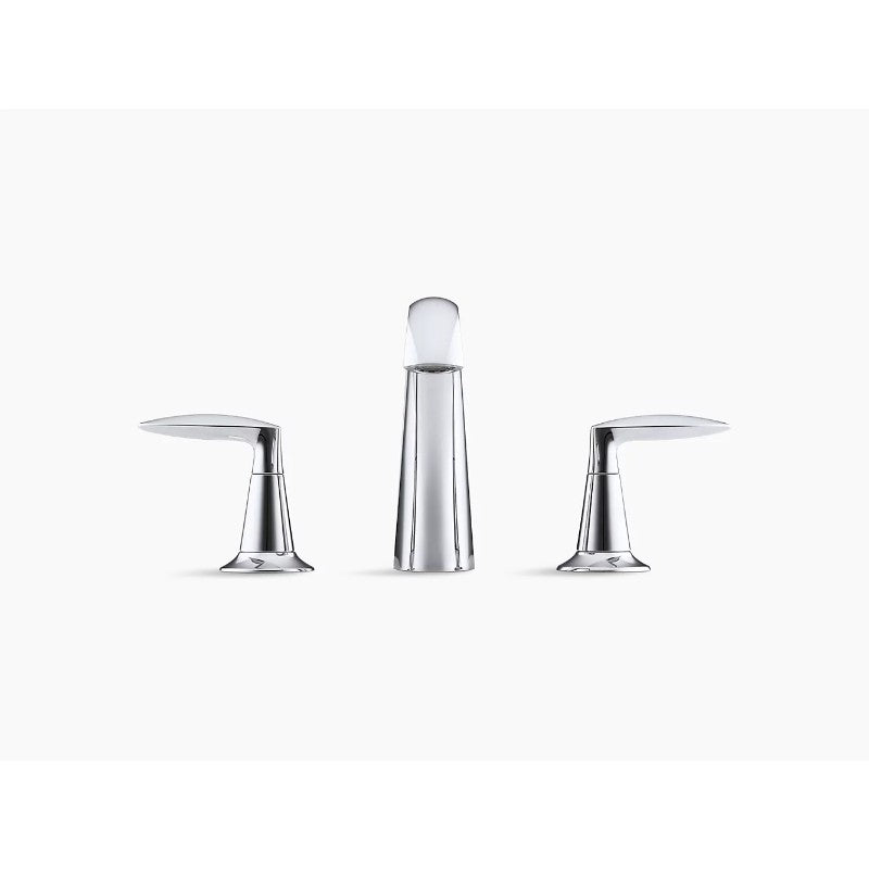 Alteo Two-Handle Widespread Bathroom Faucet in Vibrant Brushed Nickel
