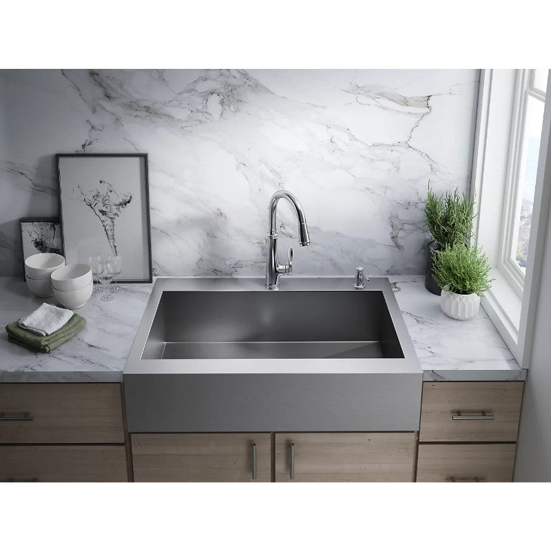 Bellera Pull-Down Kitchen Faucet in Polished Chrome