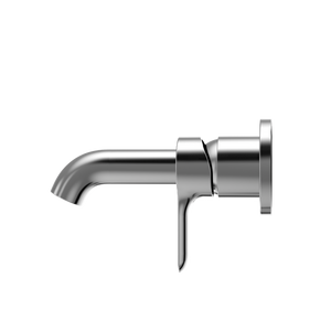 Global Wall Mount Single-Handle Bathroom Faucet in Polished Chrome