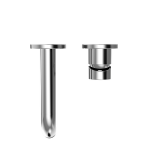 Global Wall Mount Single-Handle Bathroom Faucet in Polished Chrome