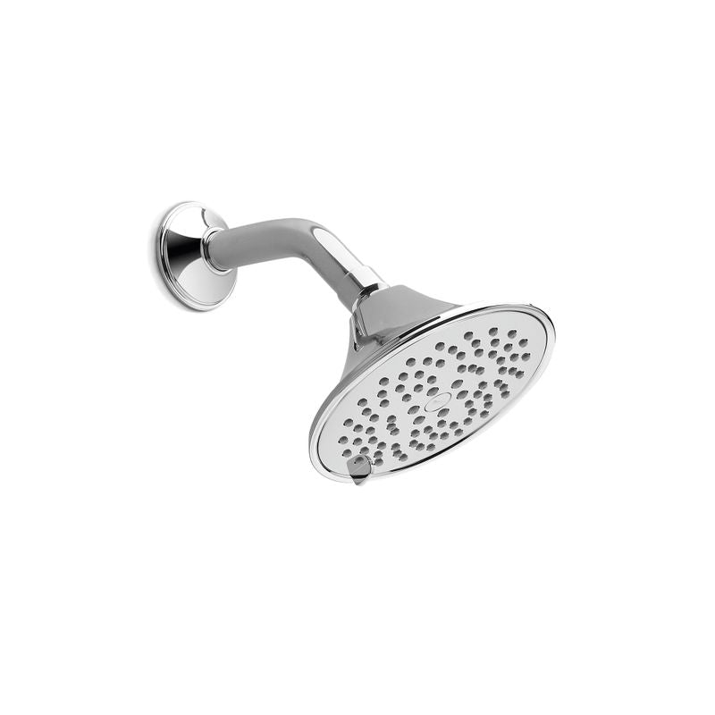 Transitional Series A Five-Spray Showerhead in Brushed Nickel