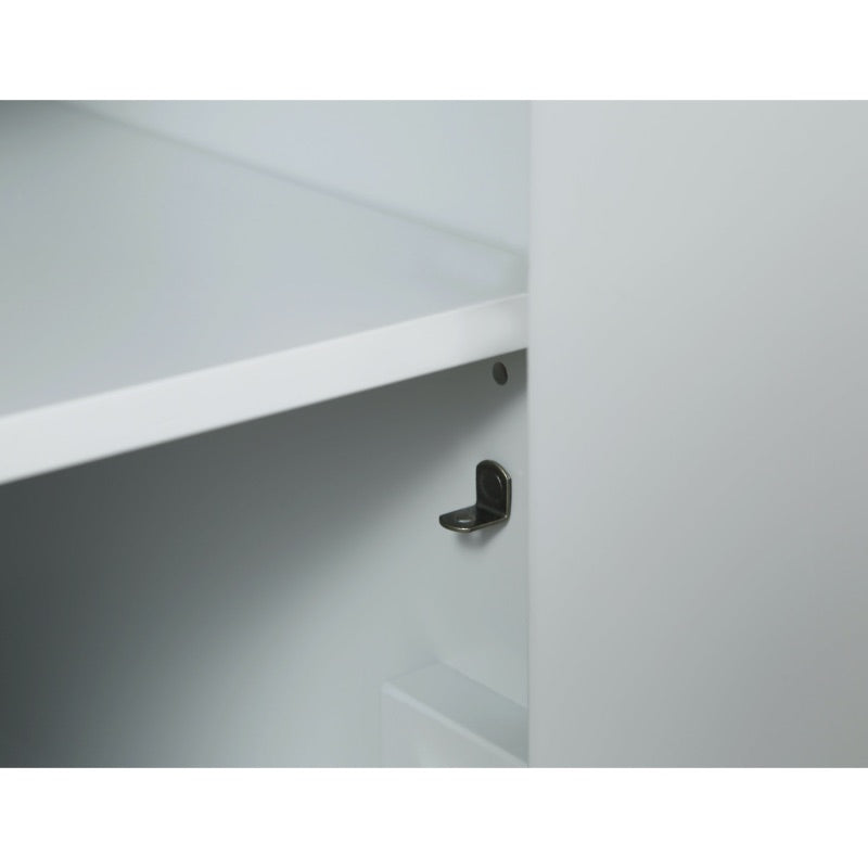 Juniper Dove Grey Freestanding Vanity Cabinet (24' x 34.5' x 21')