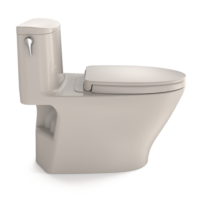 Nexus Elongated 1.28 gpf One-Piece Toilet in Sedona Beige