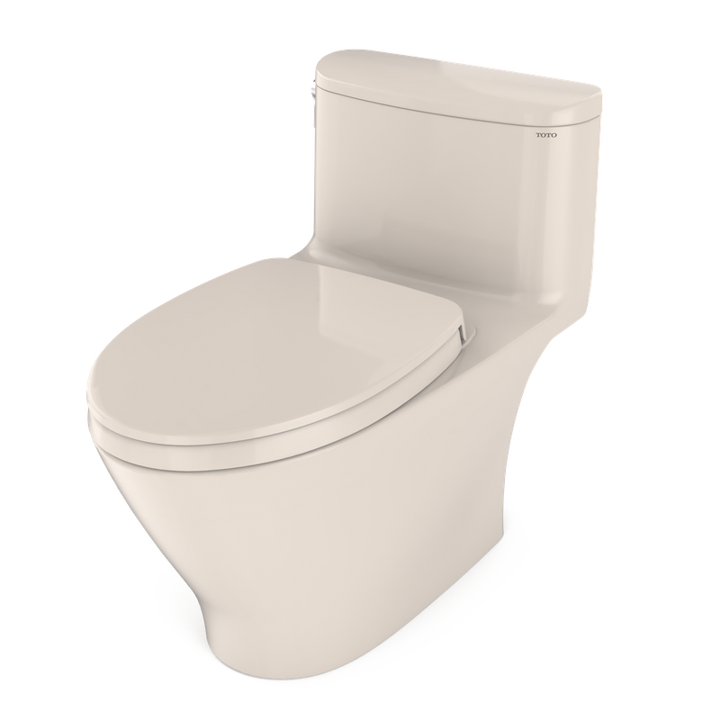 Nexus Elongated 1.28 gpf One-Piece Toilet in Sedona Beige
