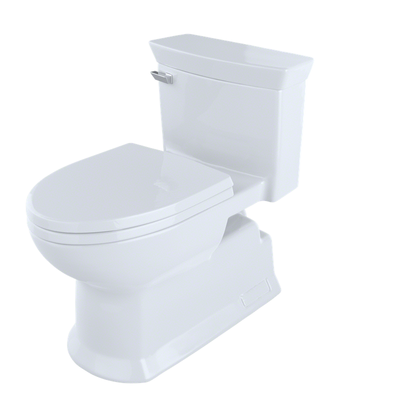 Eco Soiree Elongated One-Piece Toilet in Sedona Beige