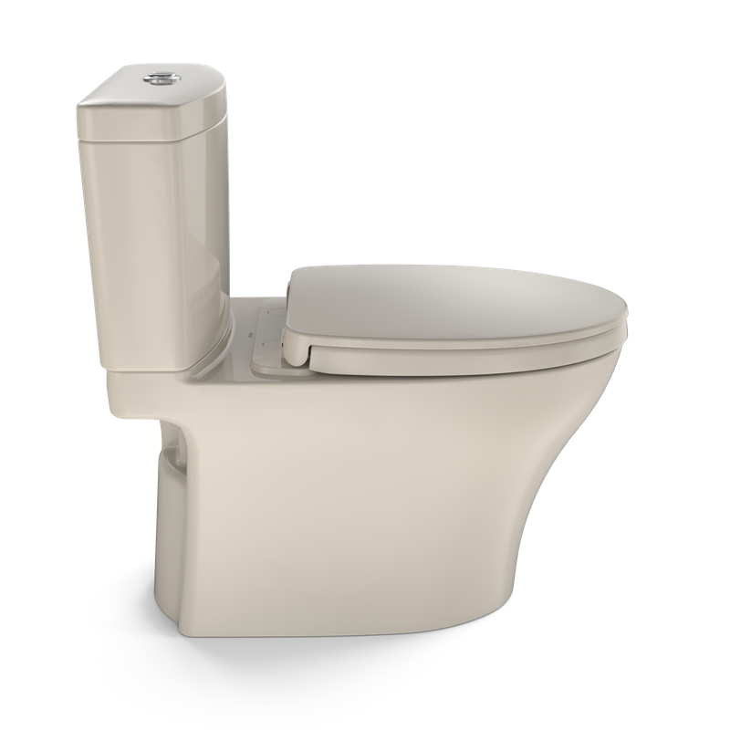 Aquia IV Elongated Universal Height Toilet Bowl in Sedona Beige