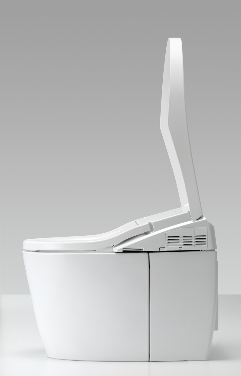 Neorest AH Elongated Dual-Flush Integrated Bidet Seat One-Piece Toilet in Sedona Beige