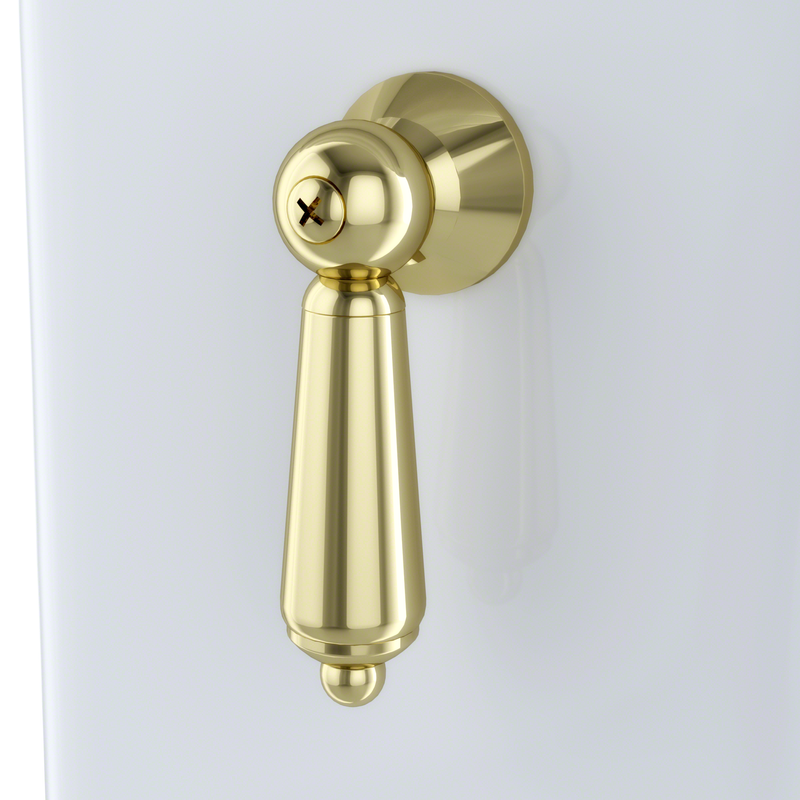 Trip Lever for Dartmouth Promenade and Whitney in Polished Brass